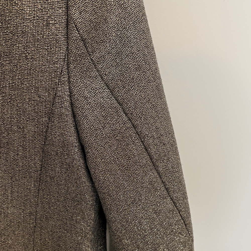 Banana Republic Shimmering Gold Blazer 4p - Picture 10 of 12